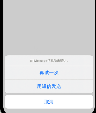 新蔡apple维修iPhone上无法正常发送iMessage信息