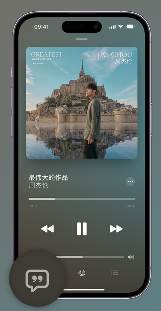 新蔡iphone维修分享如何在iPhone上使用Apple Music全新唱歌功能 