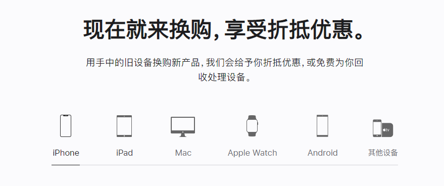 新蔡苹果手机维修分享iPhone以旧换新的去处 