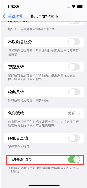 新蔡苹果15维修店分享iPhone 15 Pro系列屏幕亮度 