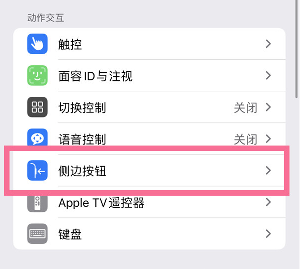 新蔡苹果14维修店分享iPhone14 Plus侧键双击下载功能关闭方法 